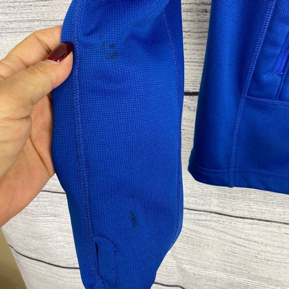 MOUNTAIN Hardware Zip Up Fleece Royal Blue Outdoor Hiking, rugged men's Size M - Picture 8 of 13